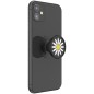 PopSockets PopGrip Gen.2, Festival Daisy Black, 3D kopretina na černém podkladu