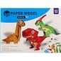 Modely 3D papíroví dinosauři 8 ks