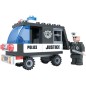 Stavebnice Dromader Policie Auto 23201 58ks