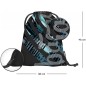 Školní set BAAGL Skate Struktury batoh + penál + sáček
