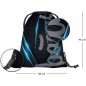 Školní set BAAGL Skate Bluelight batoh + penál + sáček