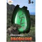 Vejce líhnoucí a rostoucí dinosaurus