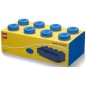 Stolní box LEGO 8 se zásuvkou - modrá