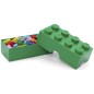 Box na svačinu LEGO - tmavě zelená