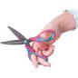Nůžky pro praváky Griffix růžové