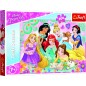 Trefl Puzzle Šťastný svět princezen/Disney Princess 200 dílků