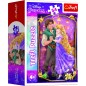 Trefl Minipuzzle Krásné princezny/Disney Princess 54dílků 4 druhy