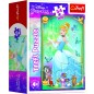 Trefl Minipuzzle Krásné princezny/Disney Princess 54dílků 4 druhy