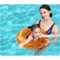 Kruh nafukovací průhledný prům. 51cm 2 barvy od 3-6 let
