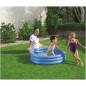 Bazén dětský nafukovací 3 komory 3 barvy 2+