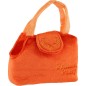Pejsek v kabelce oranžové plyš