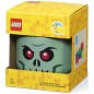 LEGO úložná hlava S - Zelený kostlivec