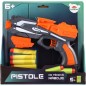 Dětská pistole oranžová na pěnové náboje