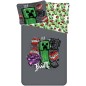 Povlečení bavlna Minecraft Metro Art