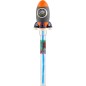 Bublifuk trubice raketa vesmír různé barvy