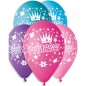 Balonek/Balonky nafukovací princezny 5ks