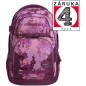 Školní batoh coocazoo PORTER Cherry Blossom, doprava a USB flash disk zdarma