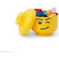 LEGO úložná hlava mini - Mrkající chlapec