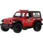 Auto Kinsmart Jeep Wrangler Policie 2018 kov/plast 12cm 2 barvy na zpětné nat.