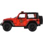 Auto Kinsmart Jeep Wrangler Policie 2018 kov/plast 12cm 2 barvy na zpětné nat.