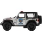 Auto Kinsmart Jeep Wrangler Policie 2018 kov/plast 12cm 2 barvy na zpětné nat.