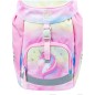 Školní batoh pro prvňáčky Baagl Airy Rainbow Unicorn 3 dílný  SET a vak na záda zdarma