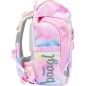 Školní batoh pro prvňáčky Baagl Airy Rainbow Unicorn 3 dílný  SET a vak na záda zdarma