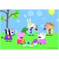 Trefl Puzzle 2v1 Prasátko Peppa a kamarádi 2x48 dílků