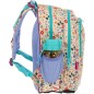 Školní batoh pro holky Ars Una Flower Power Ergofit a pastelky zdarma