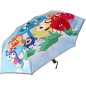 Deštník Příšerky skládací vystřelovací látka/kov 28cm modrý