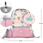 Aktovka do školy Baagl Zippy Bunny 3dílný set