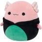 SQUISHMALLOWS Axolotl v kostýmu černé kočky Archie