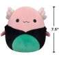 SQUISHMALLOWS Axolotl v kostýmu černé kočky Archie