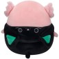 SQUISHMALLOWS Axolotl v kostýmu černé kočky Archie