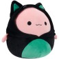 SQUISHMALLOWS Axolotl v kostýmu černé kočky Archie