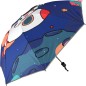 Dětský deštník Vesmír skládací látka/kov 25cm modrý