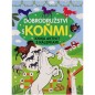 Kniha aktivit s nálepkami Dobrodružství s koňmi