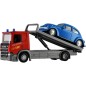 Auto odtahovka Welly Scania P320 + auto kov/plast 15cm 4 barvy