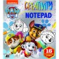 Blok k vybarvení - omalovánky Tlapková patrola/Paw patrol