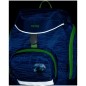 Školní batoh pro prvňáčky OXY Sherpy Blue, 4dílný set a box na sešity A4 zdarma