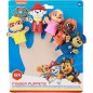 Maňásek prstový 5ks Tlapková patrola/Paw patrol guma 6cm