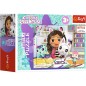 Minipuzzle miniMaxi 20 dílků Gabbyin pestrý den/Gabby´s Dollhouse 4 druhy