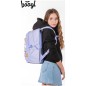Školní batoh pro dívky 2 stupeň BAAGL Skate Lilac SET