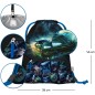 Aktovka pro prvňáčky Baagl Zippy Závodní auto set