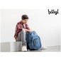 Studentský batoh Baagl Coolmate Ocean Blue, 3 dílný set