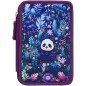Školní penál třípatrový Baagl Jungle Panda