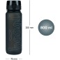 Láhev do školy Baagl Black, 800 ml
