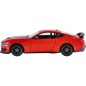 Auto Kinsmart 2024 Ford Mustang Dark Horse 1:38 kov/plast 12,5cm 4 barvy na zpětné nat.