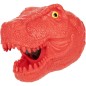 Dinosaurus hlava mačkací antistresový 8cm 4 druhy