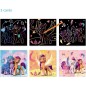 Škrabací obrázek 3ks barevný My little Pony